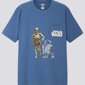 Uniqlo UT 'STAR WARS Forever' STASH C-3PO and R2-D2 T-Shirt